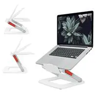 Leitz L-6424 Ergo Laptop Yükseltici - Ayarlanabilir Çok Açılı - Beyaz