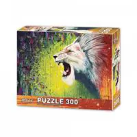 Beyaz Aslan Puzzle 300 Parça