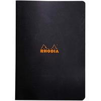 Rhodia RD119163  Basic A4 Kareli Defter 48 Yaprak Esnek Kapak - Siyah