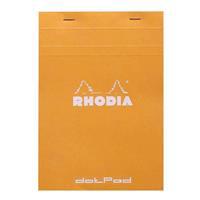 Rhodia RT16558 Basic A5 80 Yaprak Dotpad Noktalı Bloknot Sert Kapak - Turuncu