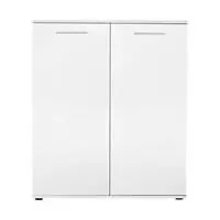 Adore ADR-520-BB-1 Trendline 2 Kapaklı 5 Raflı Çok Amaçlı Ayakkabılık - Beyaz