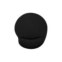 Black Deer Bilek Destekli Mouse Pad Poliüretan Dolgulu (Orta Sert) - Siyah