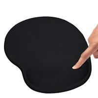 Black Deer Bilek Destekli Mouse Pad Süngerli Dolgulu (Yumuşak) - Siyah 