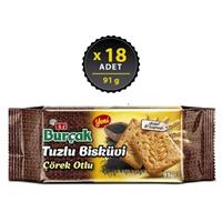 Eti Burçak Tuzlu Çörekotlu 91 g x 18 Adet
