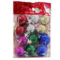 Yılbaşı Süsü Top 6 No - 12 Adet