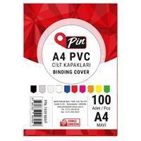 Pin 7459 A4 160 Mic. Cilt Kapağı Mavi - 100 Adet