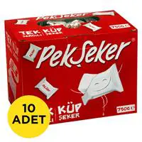 Pekşeker Purlize Küp Şeker Tek Sargılı 750 g x 10 Adet