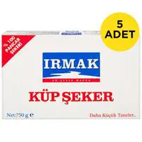 Irmak Küp Şeker 750 g x 5 Adet