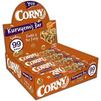 Corny Yer Fıstıklı ve Fındıklı Kuruyemiş Bar 20 g x 12 adet