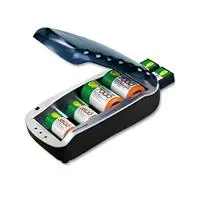 Gp PB19 Üniversal Şarj Cihazı 4 lü AA,AAA,C,D 2 li 9 Volt