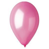 Gemar Metalik Balon Pembe - 100 Adet