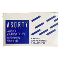Asorty Ahşap Karıştırıcı - 500 adet
