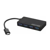 Vcom DH302C Type-C To Usb 3.0 4 Port Usb Çoklayıcı - Siyah