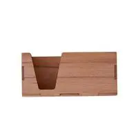 Woodsaka KA0003 Ahşap Masaüstü Organizer 4 Bölmeli - Kayın
