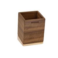 Woodsaka MRK019 Eğimli Ahşap Kalemlik