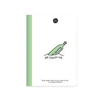 Keskin Color 500643-99 Hisli Şeyler A5 80 Yaprak Renkli Sayfa Çizgili Defter - Yeşil