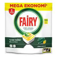 Fairy Bulaşık Makinesi Tableti - 100 Adet