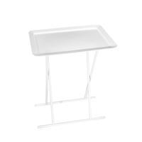 Adore HND-004-BB-1 Handy Mate Katlanabilir Tepsili Sehpa - Beyaz