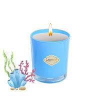 Okyanus Kokulu Bardak Mum 6.5 x 8 cm