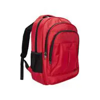 Plm City 15.6-17" Notebook Sırt Çantası - Kırmızı
