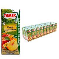 Tamek Karışık Nektar Meyve Suyu 200 ml x 27 Adet