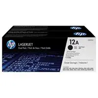 HP 12A Q2612AF Lazer Toner 2 x 2.000 Sayfa - Siyah