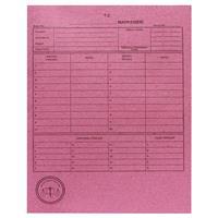 Ful Color 06189 Mahkeme Dosyası Karton A4 50 Adet - Pembe