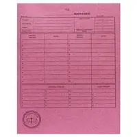 Ful Color 06189 Mahkeme Dosyası Karton A4 50 Adet - Pembe