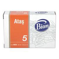 Bion 9050 Ataş 50 mm No:5 50 Adet - Metalik Gri