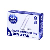Delta 180 Ataş 50 mm No:5 100 Adet - Metalik Gri
