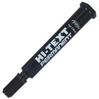 Hi-Text 830B Koli Kalemi Yuvarlak Uçlu Permanent - Siyah
