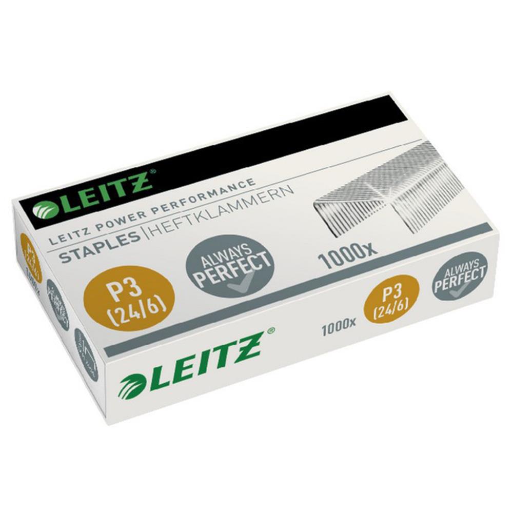 Leitz Zımba Teli No: 24/6 1.000 Adet - Beyaz