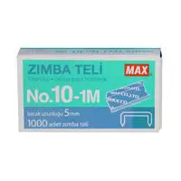 Max Zımba Teli No: 10 1.000 Adet - Beyaz
