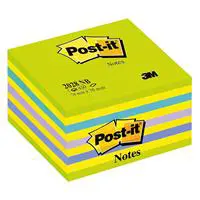 3M Post-It 2028NB Yapışkanlı Not Kağıdı 76 x 76 mm 450 Yaprak - Yeşil Tonları