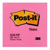 s15078-2 3M Post-It Not Kağıdı 76x76 mm Gökkuşağı Pembe Ton 450 Yaprak (2028NP) 2
