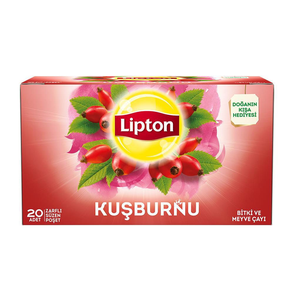 Lipton Meyve Çayı Kuşburnu 2.5 g x 20 Adet