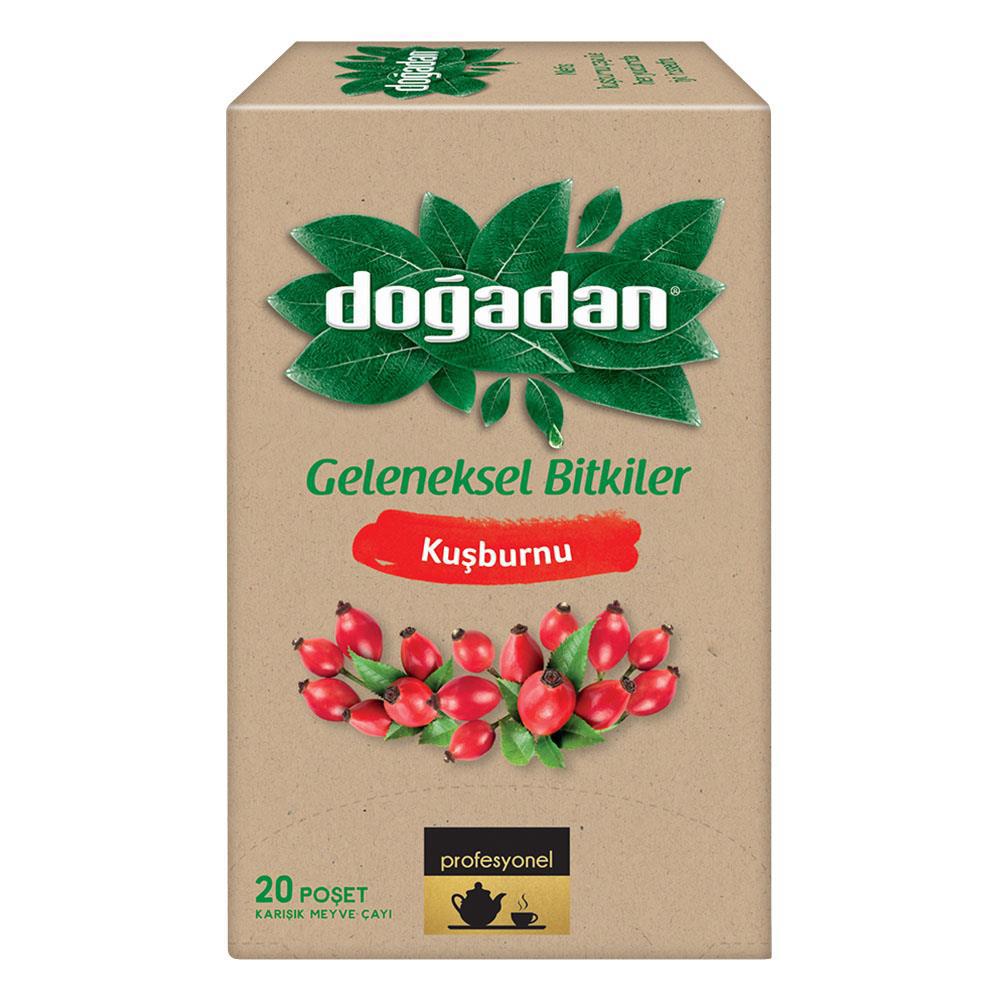 Doğadan Meyve Çayı Kuşburnu 2.5 g x 20 Adet