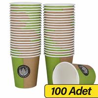 Huhtamaki Karton Bardak Eco 7 oz 180 ml 100 Adet