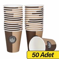 Huhtamaki Karton Bardak 9 oz 200 ml 50 Adet