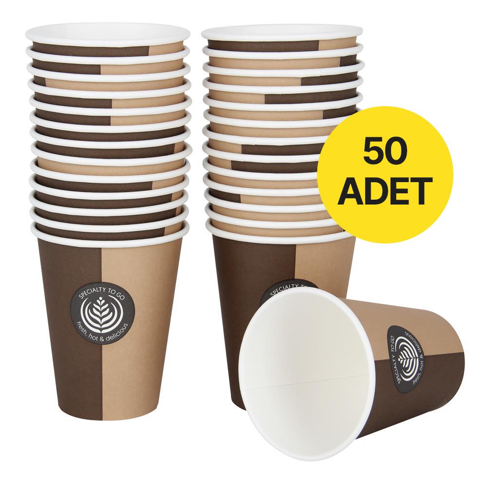Huhtamaki Karton Bardak 9 oz 200 ml 50 Adet