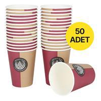 Huhtamaki Karton Bardak 12 oz 300 ml 50 Adet