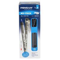 Pensan My-Tech Tükenmez Kalem 0.7 mm 25 Adet - Mavi