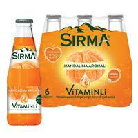 Sırma C-Plus Maden Suyu Mandalina Aromalı Cam Şişe 200 ml x 6 Adet