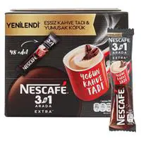 Nescafe 3'ü 1 Arada Hazır Kahve Extra 16.5 g x 48 Adet