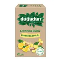 Doğadan Bitki Çayı Zencefil Limonlu 1.95 g x 18 Adet