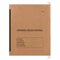 Tunakart P3001 Personel Özlük Dosyası Askılı Telli 31.2 x 24 cm - 8 Yaprak