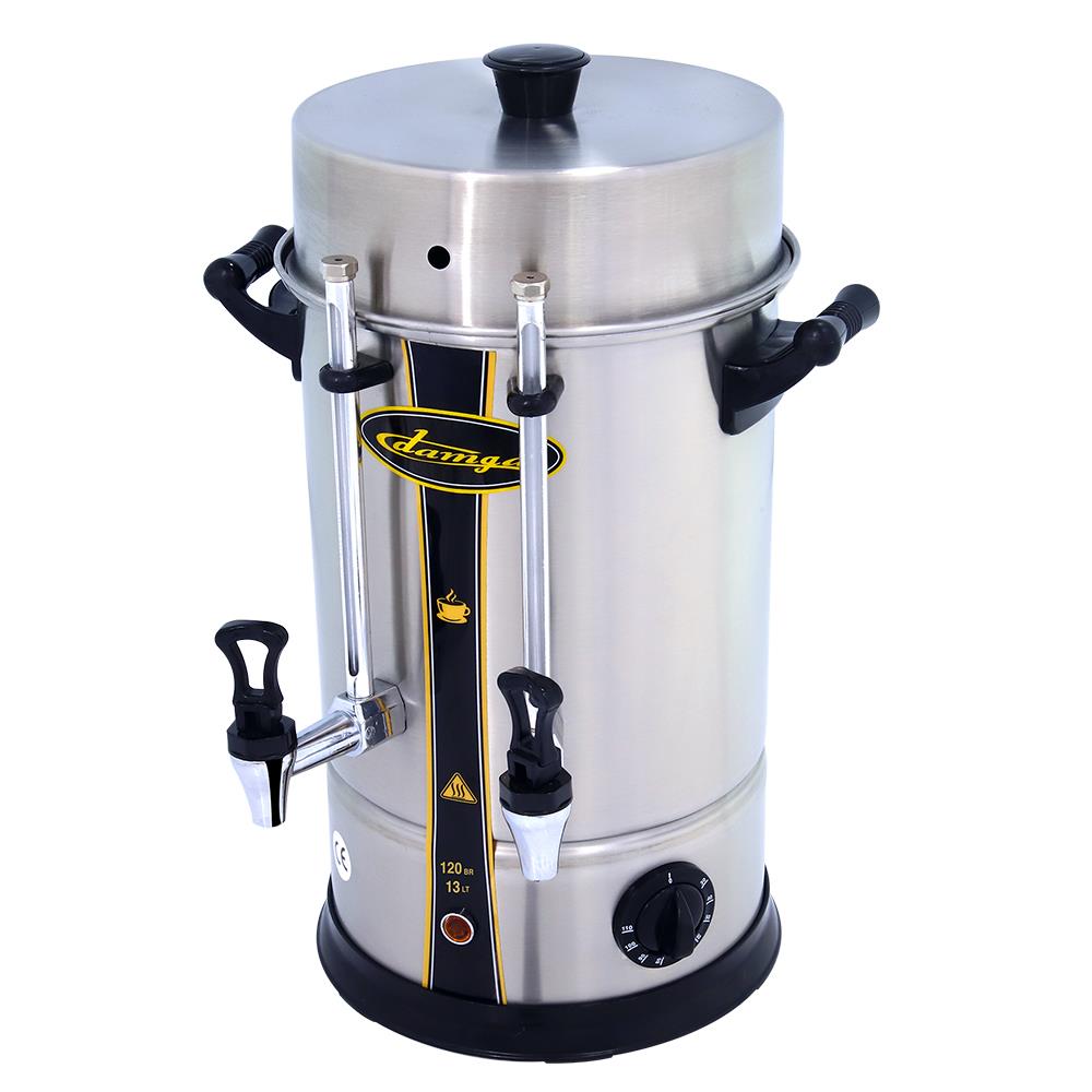 Damga D-1160 Çay Otomatı 160 Bardak - Metalik Gri