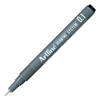 Artline 231 Drawing System Çizim Kalemi 0.1 mm - Siyah