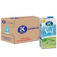 Sek Tam Yağlı Süt 1 L x 12 Adet
