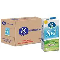 Sek Tam Yağlı Süt 1 L x 12 Adet